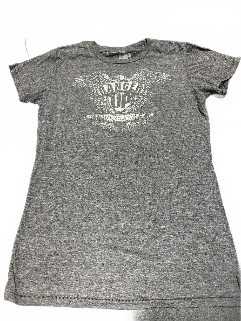 Ranger Up Gray Graphic T-Shirt Women's M
